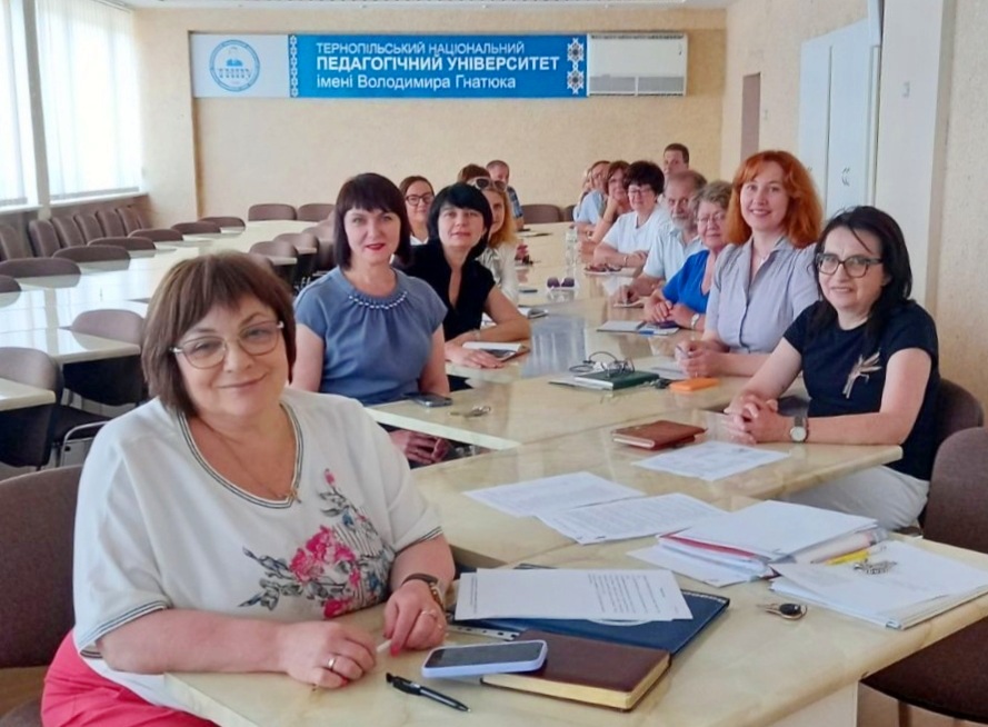 Учасники засідання науково-методичної ради